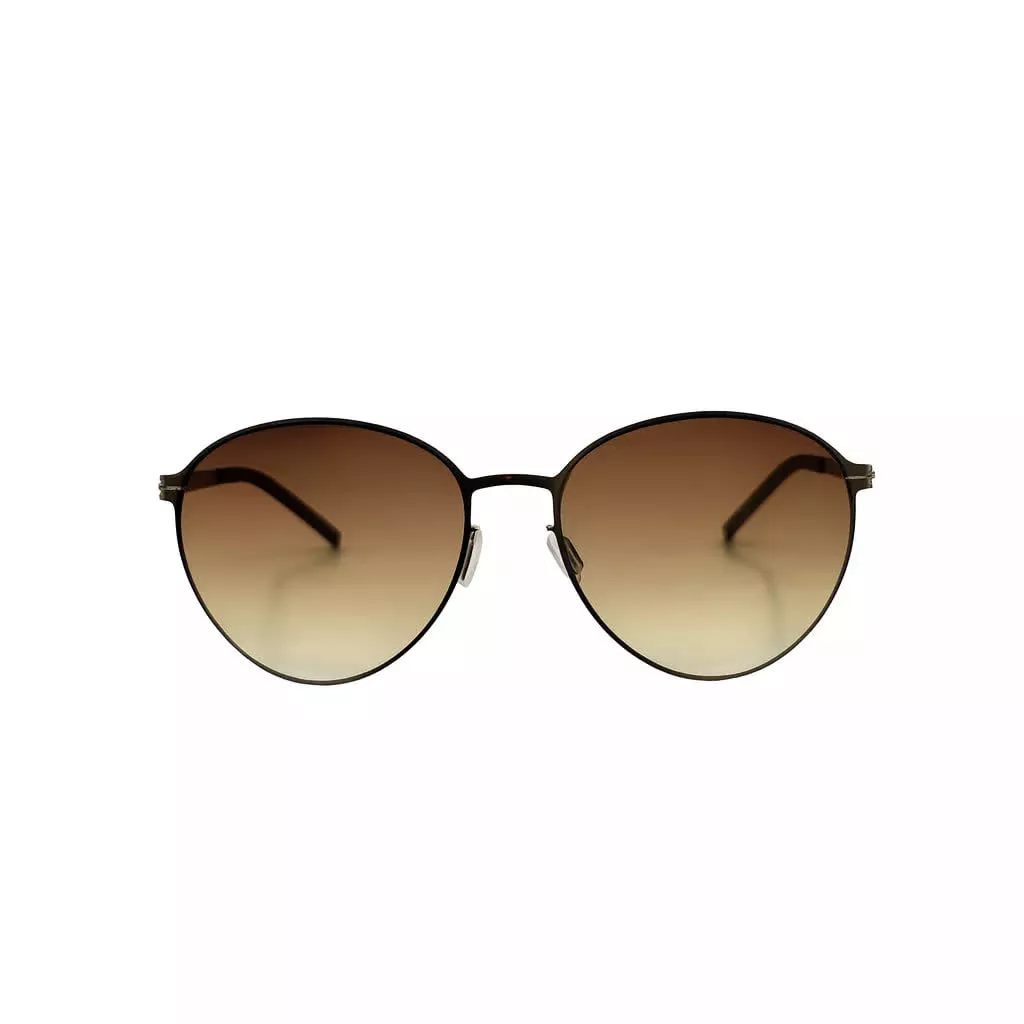 عینک آفتابی ic berlin با لنز قهوه‌ای مناسب استایل اسپورت و روزمره