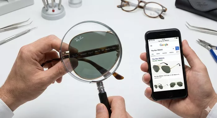 شماره سریال عینک اورجینال و اصلی