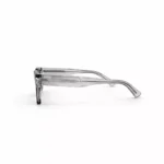 عینک آفتابی ترند با فریم شفاف و لنز سبز یشمی برای استفاده روزمره