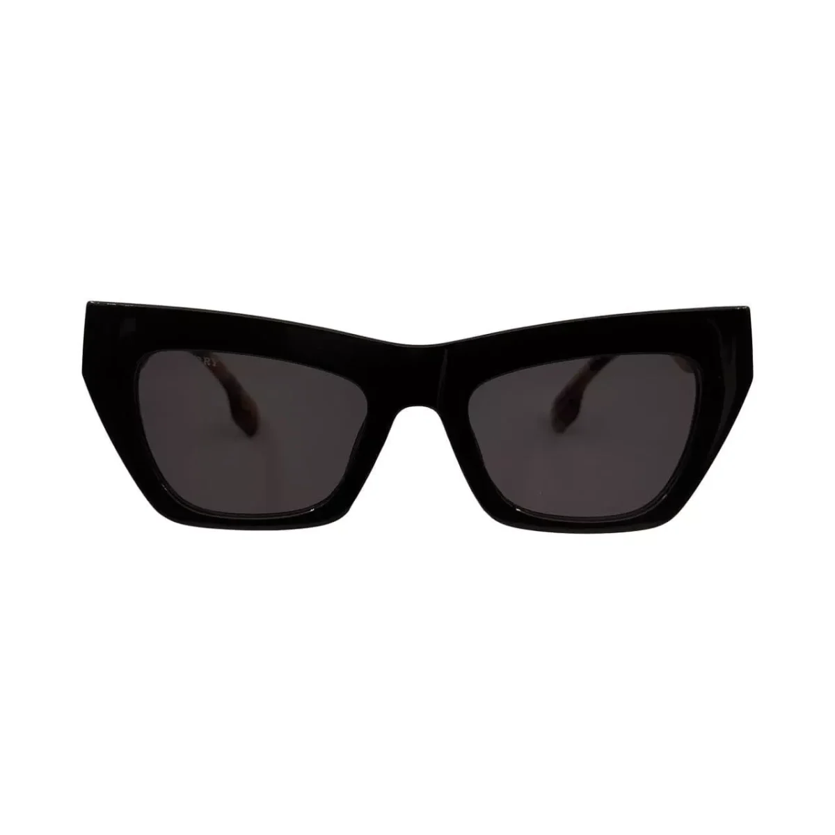 عینک آفتابی Burberryمشکی با فرم لنز چشم‌گربه‌ای