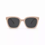 عینک آفتابی زنانه Gentle Monster کرم رنگ با فریم کائوچویی